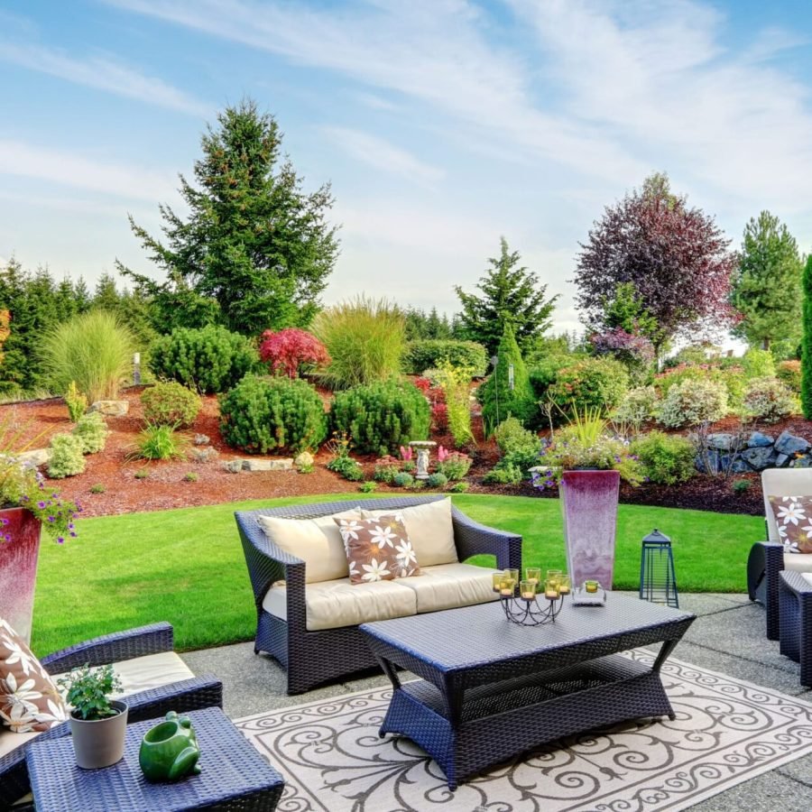 koc ex landscape patio outdoor patio overlooking beautiful landscaping